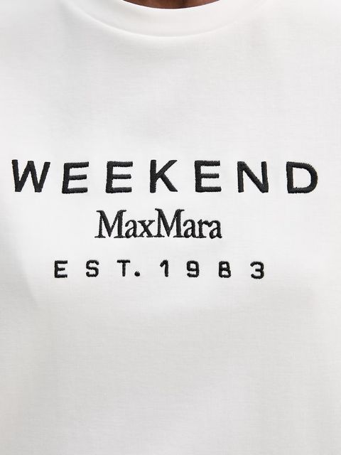 Weekend Max Mara t-shirt bawełniany SABATO