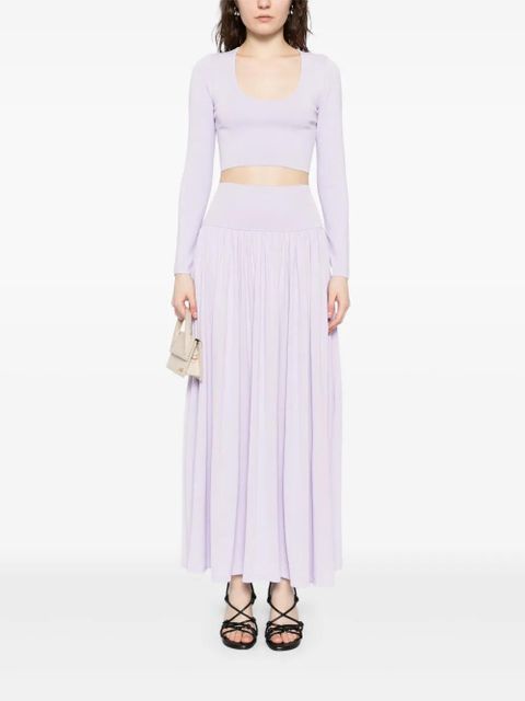 ZIMMERMANN illuminate gathered skirt - Purple