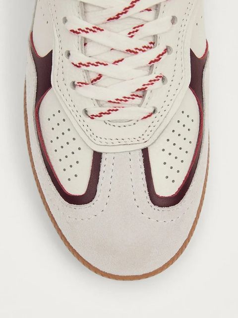 Alohas sneakersy zamszowe S100709-07 damskie kolor biały S100709-07