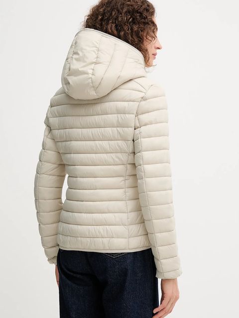 Save The Duck kurtka DAISY kolor beżowy przejściowa D33620W.GIGA01