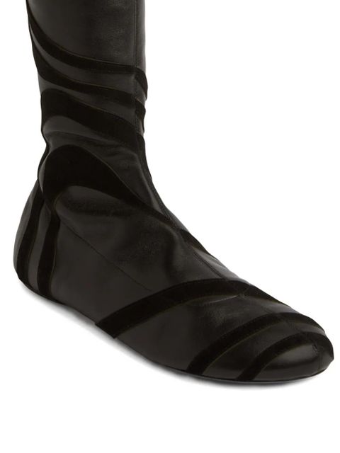 PUCCI Marmo over-the-knee boots - Black