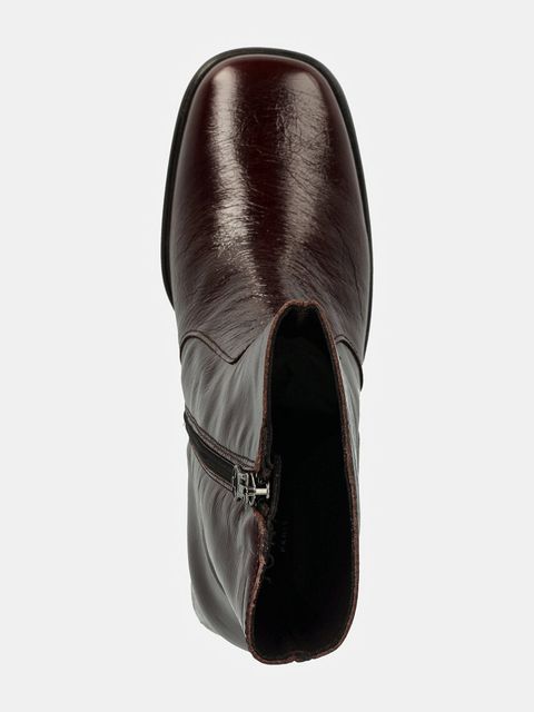 Jonak botki skórzane BRIGAND CUIR BRILLANT