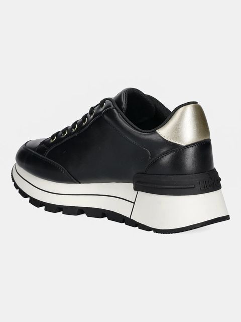 Liu Jo sneakersy skórzane AMAZING 41 damskie kolor czarny BF5043PX026S1189