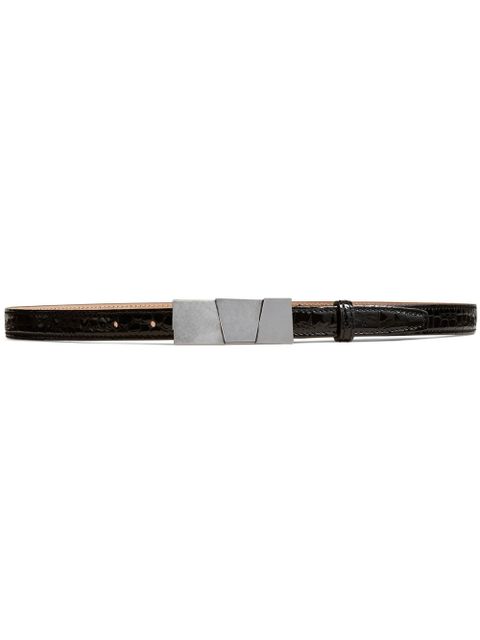 KHAITE The Small Axel belt - Black