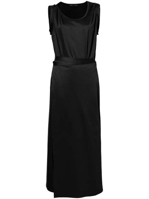 Proenza Schouler Lynn organic cotton midi dress - Black - zdjęcie produktu nr 1