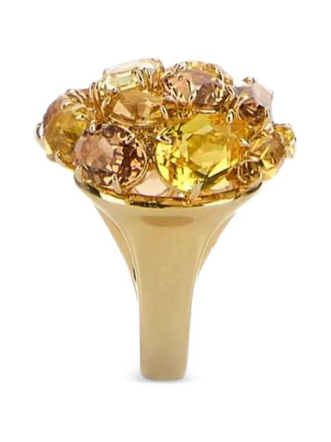 Swarovski Gema embellished ring - Gold - zdjęcie produktu nr 2