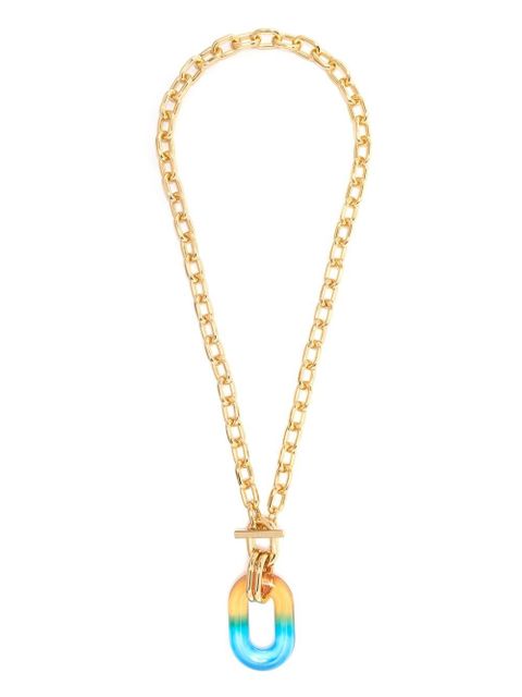 Rabanne chain-link pendant necklace - Gold