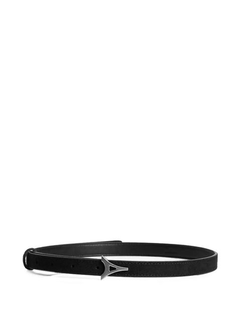 Manière De Voir Leonie Eiffel suede belt - Black - zdjęcie produktu nr 1