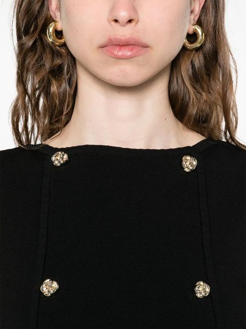 SANDRO knitted vest - Black