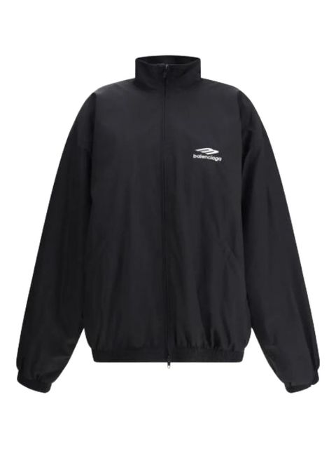 Balenciaga logo-embroidered jacket - Black - zdjęcie produktu nr 1