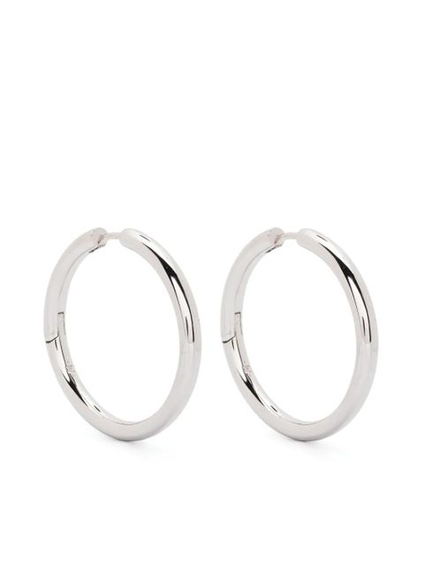 Missoma Tunnel medium hoop earrings - Silver - zdjęcie produktu nr 1