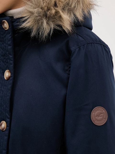 Hollister Co. kurtka kolor granatowy zimowa KI344-5053-200