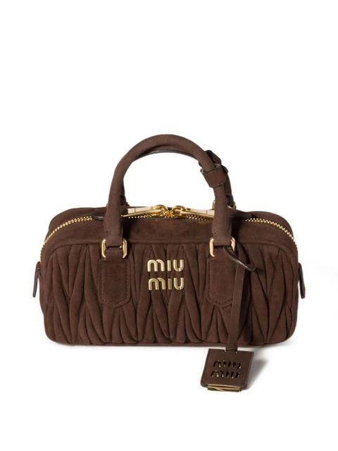 Miu Miu Arcadie tote bag - Brown - zdjęcie produktu nr 1