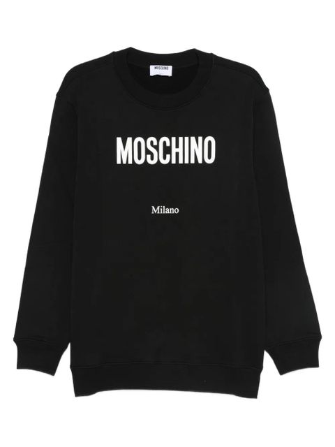 Moschino logo-print sweatshirt - Black - zdjęcie produktu nr 1
