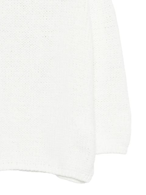 Comme Des Garçons textured knitwear - White