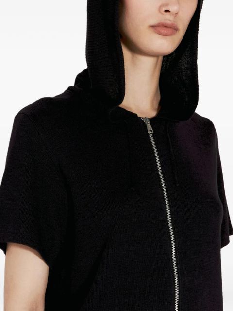 OUR LEGACY short-sleeve hoodie - Black