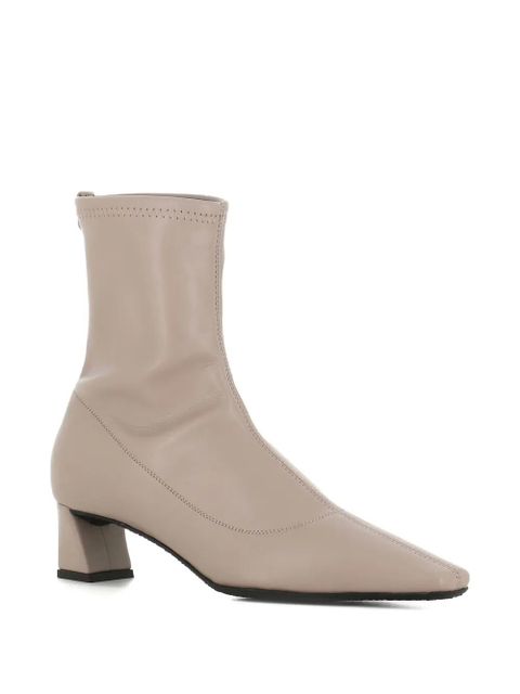 Giuseppe Zanotti square-toe block-heel boots - Neutrals