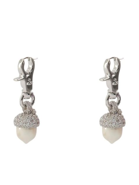 Vivienne Westwood Lucille earrings - Silver - zdjęcie produktu nr 2