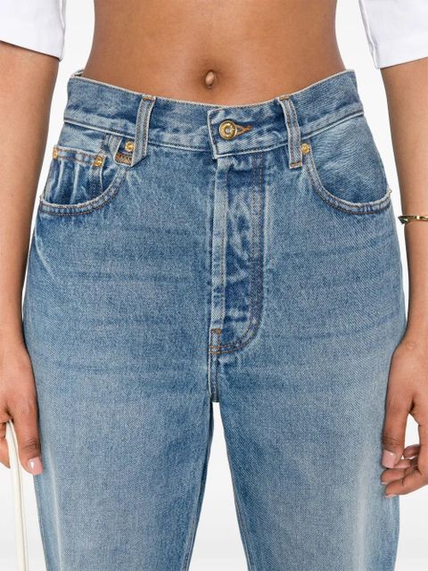 Jacquemus Le De-Nimes Droit high-rise straight jeans - Blue - zdjęcie produktu nr 2