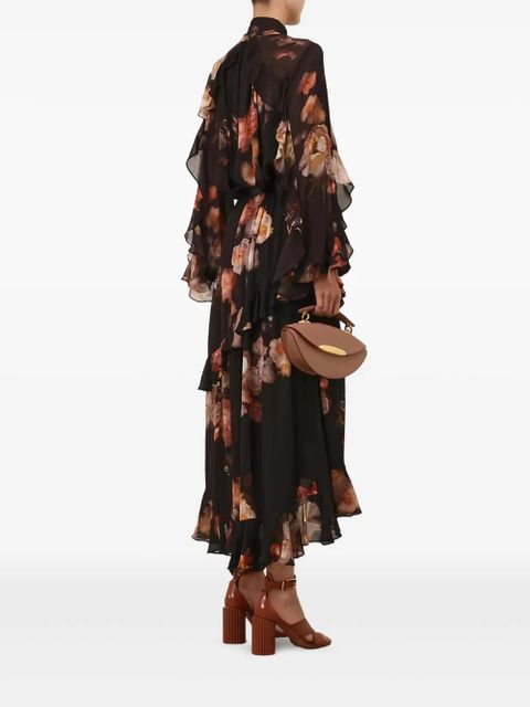 ZIMMERMANN floral-print blouse - Black