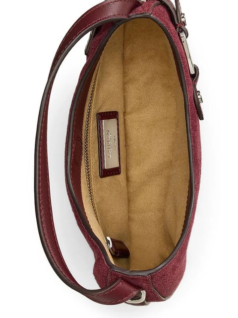 Lauren Ralph Lauren torebka zamszowa