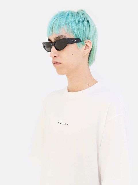 Marni okulary przeciwsłoneczne Netherworld kolor czarny EYMRN00065 001 MOA