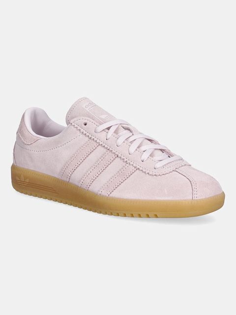 adidas Originals sneakersy zamszowe Bermuda damskie kolor różowy JS3973 - zdjęcie produktu nr 1