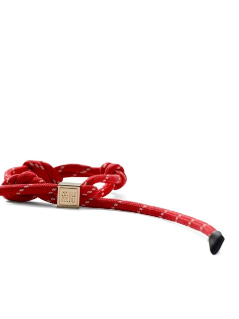 Miu Miu rope bracelet - Gold