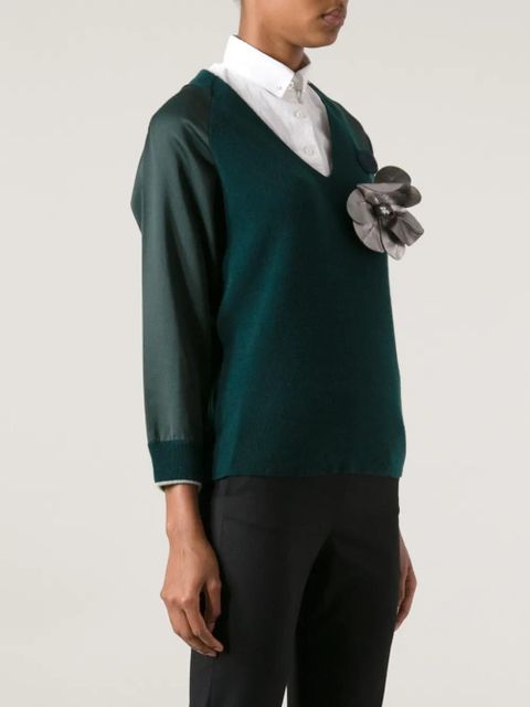 Golden Goose embellished pullover - Green