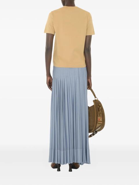 Burberry Knight-print cotton t-shirt - Neutrals