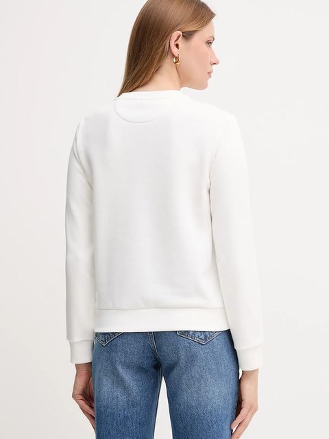 Gant bluza damska kolor biały gładka 4202586