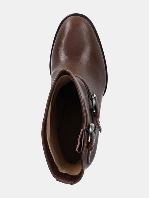 Lauren Ralph Lauren botki skórzane Lyvia - zdjęcie produktu nr 2