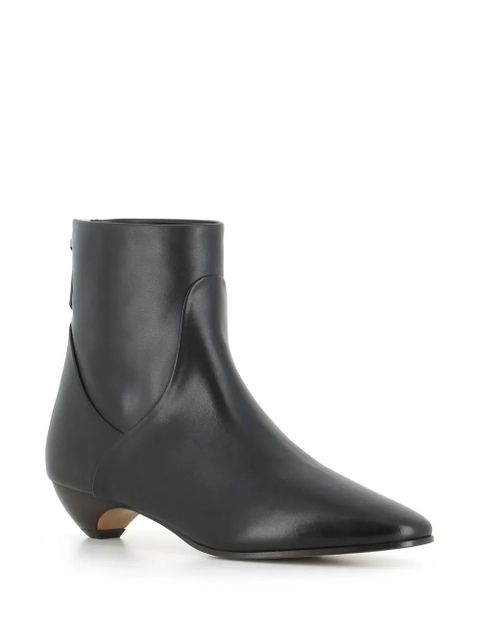 Le Monde Beryl leather ankle boots - Black - zdjęcie produktu nr 2