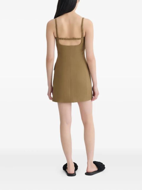 Nanushka Peitho tailored mini dress - Brown