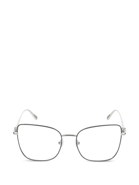 Longchamp geometic-frame glasses - Silver - zdjęcie produktu nr 1