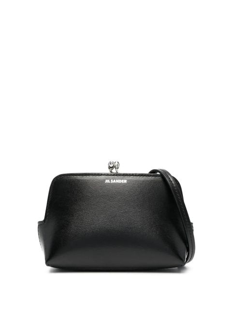 Jil Sander Goji leather mini bag - Black - zdjęcie produktu nr 1