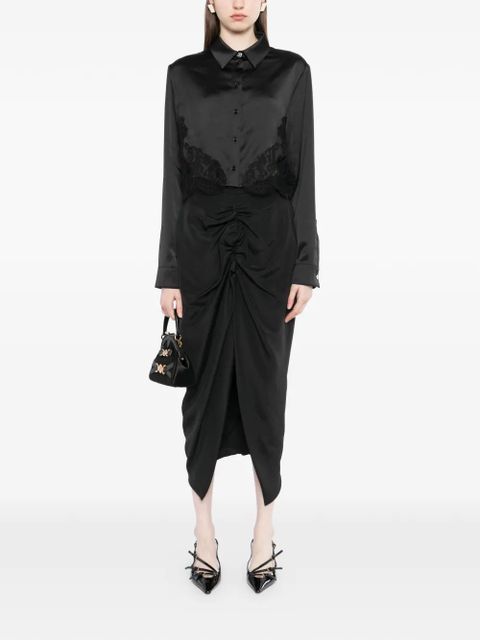 Versace Lace-trim shirt - Black - zdjęcie produktu nr 2