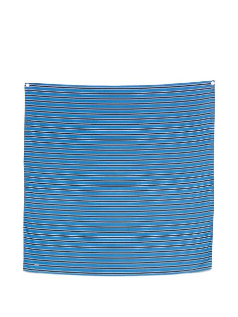 TOTEME striped silk scarf - Blue - zdjęcie produktu nr 1