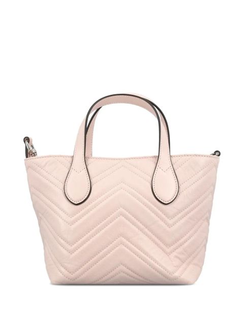 Gucci small GG Marmont tote bag - Pink - zdjęcie produktu nr 2