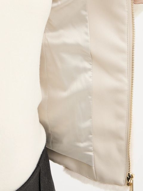 Guess bezrękawnik AMARI kolor beżowy przejściowy W5BL0I KCP70