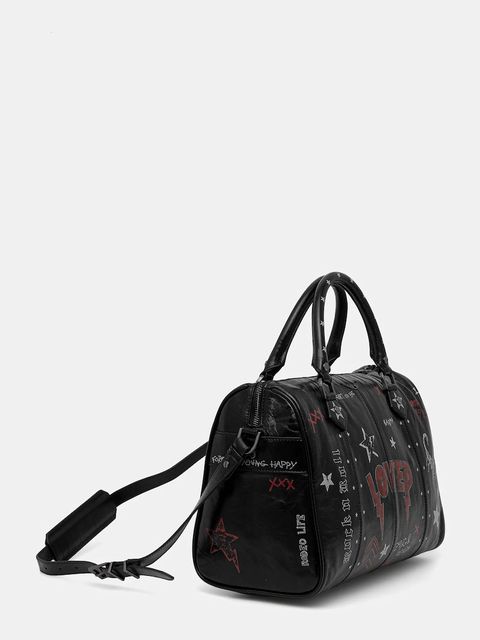 ZADIG&VOLTAIRE torebka skórzana kolor czarny LWBA04145 - zdjęcie produktu nr 2