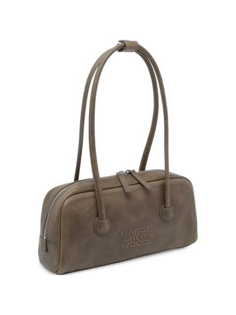 Marge Sherwood logo-embossed shoulder bag - Brown