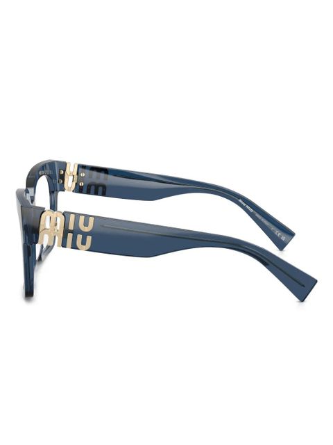 Miu Miu Eyewear square-frame glasses - Blue
