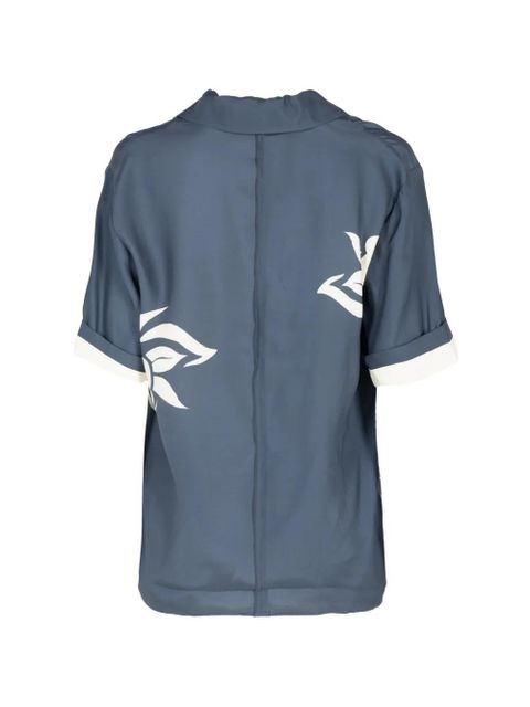 SIR. Lilou floral-print shirt - Blue - zdjęcie produktu nr 2