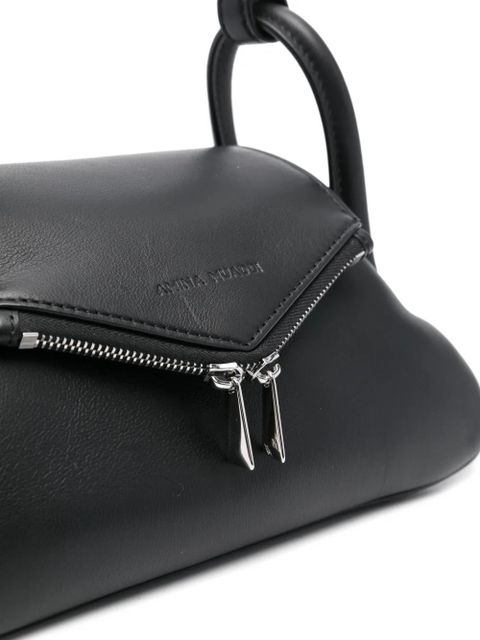 Amina Muaddi small Gemini tote bag - Black