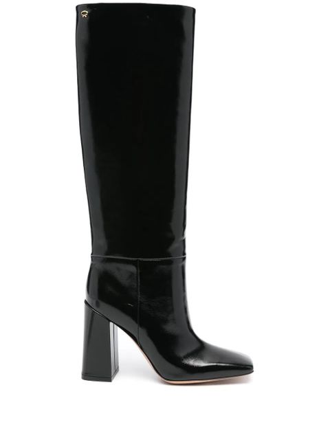 Gianvito Rossi 85mm Santiago boots - Black - zdjęcie produktu nr 1