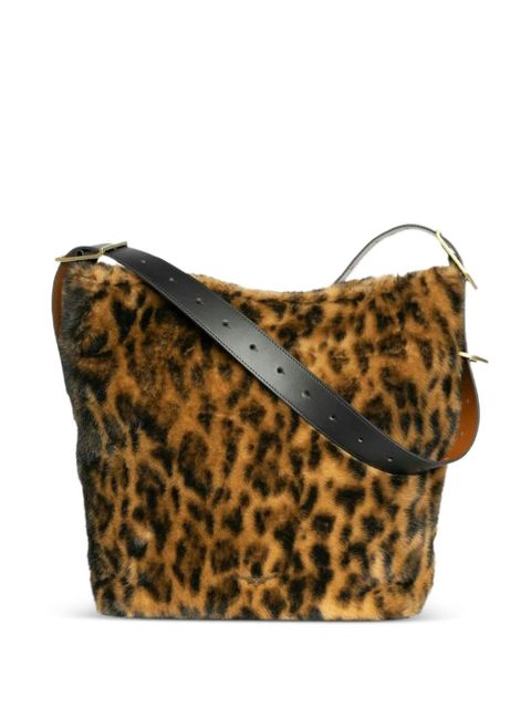Zadig&Voltaire Jane leopard-print bucket bag - Neutrals - zdjęcie produktu nr 1