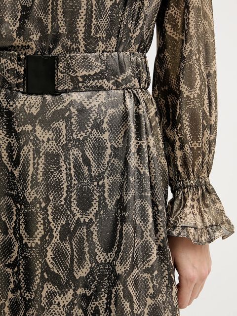 Marc Aurel sukienka kolor zielony mini prosta 6585-1010-93490