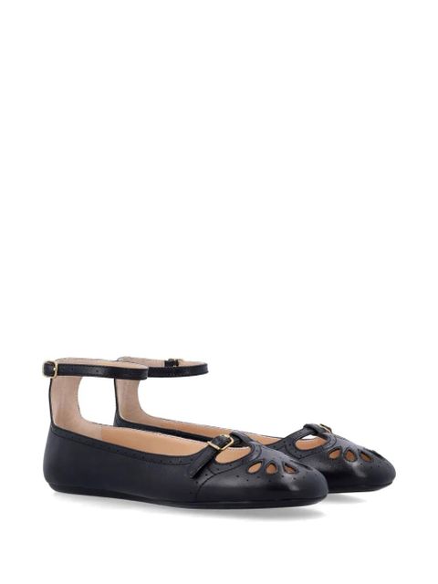 Chloé Misty buckled ballet flats - Black - zdjęcie produktu nr 2