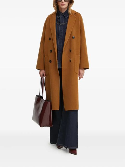 Victoria Beckham point-collar long-sleeve shirt - Blue